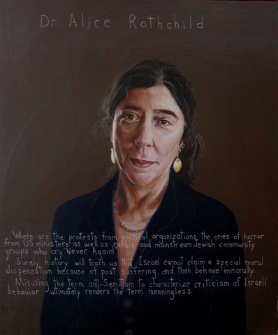 Shetterly portrait of Alice Rothchild